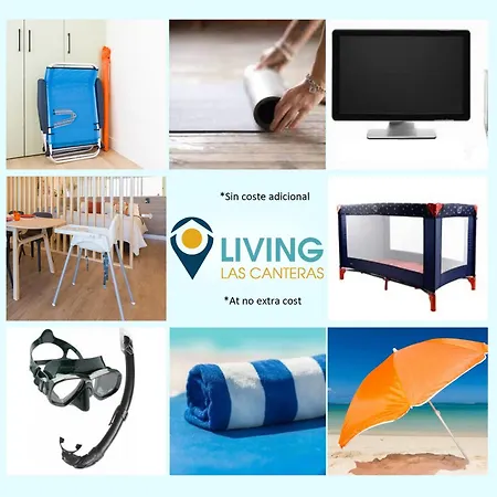 Lägenhet Living Las Canteras - Beachfront Playa Grande *
