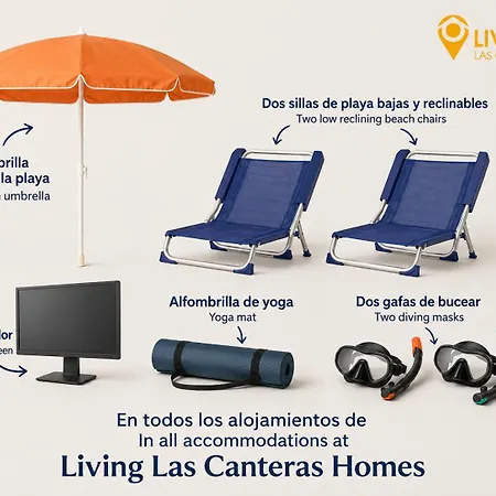 Living Canteras Homes - Beachfront Playa Grande Apartamento Las Palmas de Gran Canaria